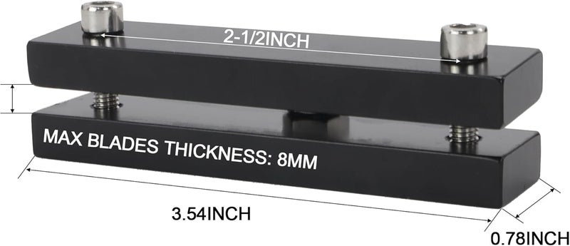 SCOTTCHEN Hardened File Guide Knife Making Tool, Hardened Metal Hardness up to 55, File Guide For Belt Sander, Knife Makers File Guide - Image 2